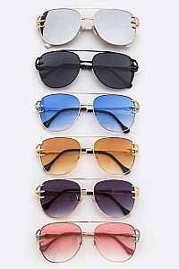 Pack of 12 pieces Iconic Claw Framed Sunglasses LA138-1511
