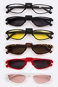 Pack of 12 Pieces Iconic Tiny Windshield Sunglasses LA138-95104