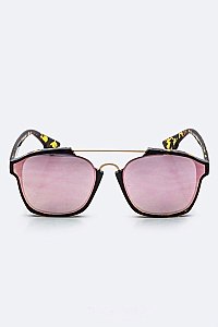 Pack of 12 Pieces Iconic Rim Fashion Sunglasses LA113-POP7156