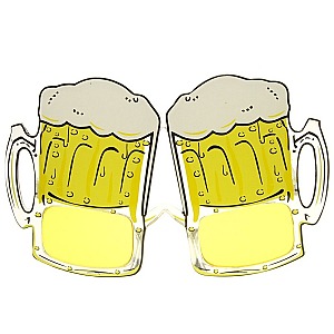 Pack of 12 Beer Cup Novelty Sunglasses