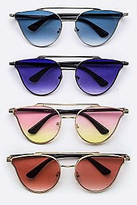 Pack of 12 Pieces Iconic Lens Fashion Sunglasses LA108-96001C