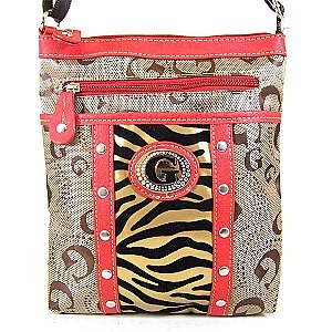 Signature Print Cross Body Bag