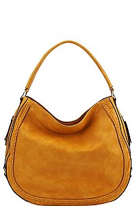 STYLISH TEXTURED PU LEATHER MODERN FASHION CHIC SHOULDER SATCHEL BAG JYL-0185-1