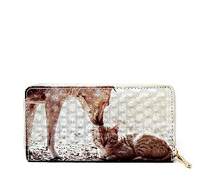 LOVELY CAT AND DOG PRINT WALLET	JYLOA201