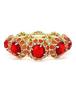 COLOR CRYSTAL STONE BRACELET