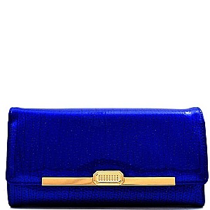 Quality Patent Trifold Textured Wallet