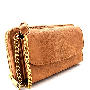 Smartphone Compartment Wallet Cross Body
