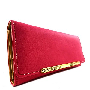 Accented Multi Compartment Wallet