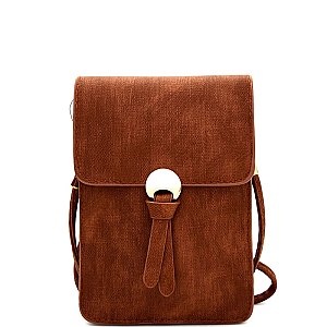 DF700A-LP Tied Knot Accent Classy Cellphone Holder Cross Body for All Sizes