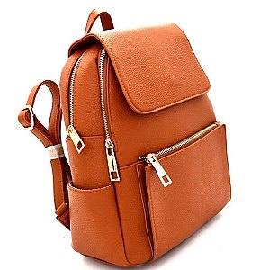 ES1820-LP Multi-Compartment Fashion Flap Backpack
