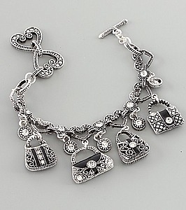B8754L AS/CY Laddy Theme Toggler Fashion Bracelet