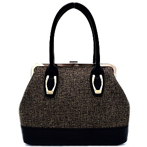 Linen Body Bucket Quality Satchel