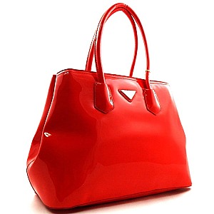 Patent Classic Shopping Tote