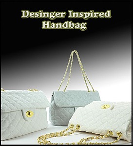 K80821 Designer Inspired Quilted Bag