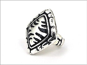 OR0356AS DESIGNER TEXTURED STRETCH RING