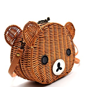 PPC5310-LP Bamboo Bear Novelty Cross-body Bag