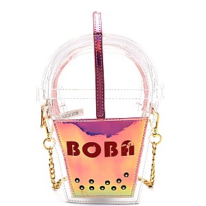 PPC5490-LP Boba Cup Figure Clear Novelty Bag