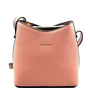 TWF0009-LP Twenty One Two-tone Bucket Shoulder Bag