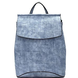 UN00691-LP Convertible Flap Backpack Shoulder Bag