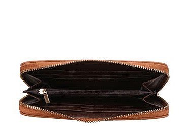 Saffiano Zip Around Wallet