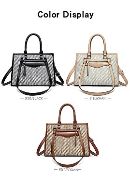 Fabric Tote - Satchel Bag