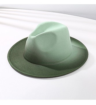 FASHIONABLE TWO TONE FEDORA HAT