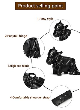 Horse Figure Crossbody / Shoulder Handbag