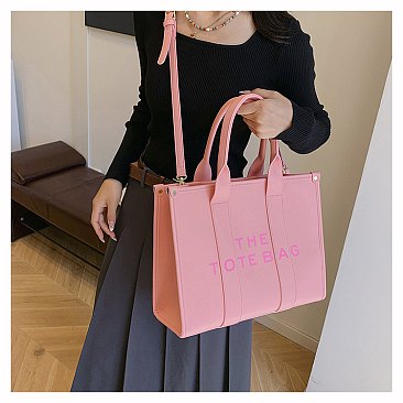 2- in 1 Large Size "The Tote Bag" with Wallet