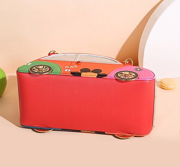 Car Figure Chain Strap Handbag