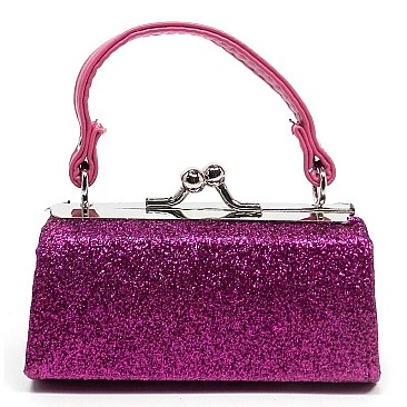 Pack of 12 Colorful Sparkle Coin Purse