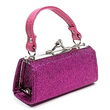 Pack of 12 Colorful Sparkle Coin Purse