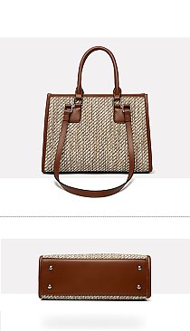 Fabric Tote - Satchel Bag
