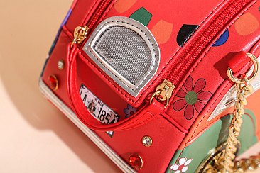 Car Figure Chain Strap Handbag