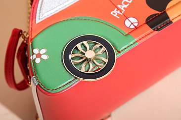 Car Figure Chain Strap Handbag