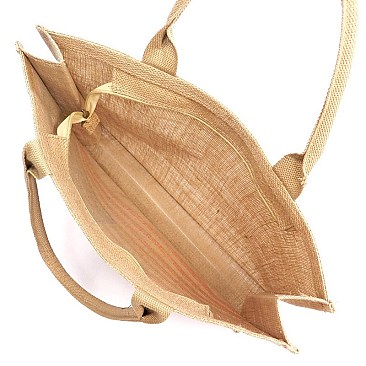 Union Jack Jute Tote