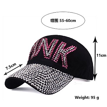 Bling Stone " PINK" Cap