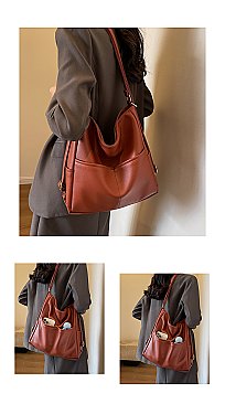 Convertible Perforated Backpack / Hobo Bag
