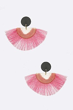 Pack of 12 Tassel Iconic Earrings Set