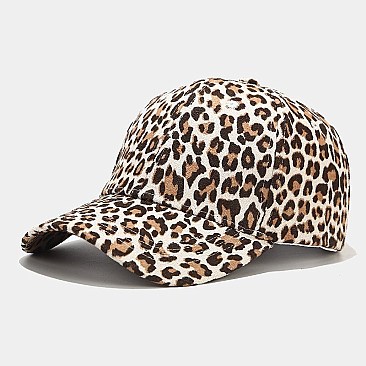 Leopard Print Cap