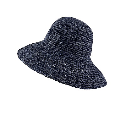 Foldable Beach Straw Sun Hat