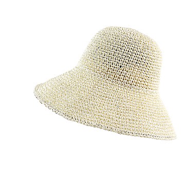 Foldable Beach Straw Sun Hat