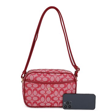 Oval Monogram Crossbody Bag