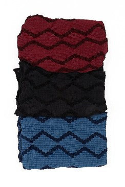 Stylish Zigzag Pattern Poncho FM-AV245DC