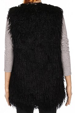 Elegant Soft Fur Vest FM-AV167