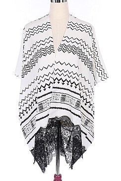 Pack of (12 Pieces ) Assorted Style Fashionable Kimono FM-AV143