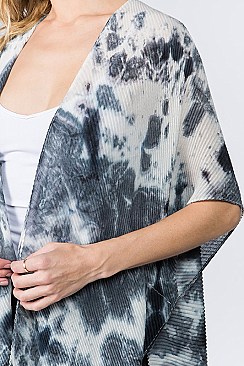 Trendy Tie Dye Print Kimono FM-AV327