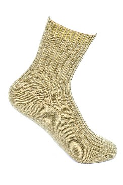 Pack of (12 Pieces) Assorted Trendy Fashion Socks FM-JCL70019