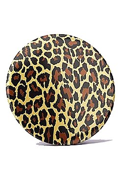 Pack of 12 Animal Print Compact Mirror