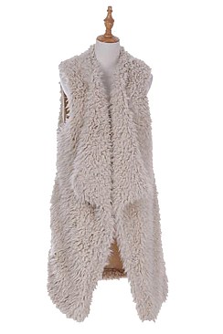 Fashionable Soft Fur Vest FM-AO6047