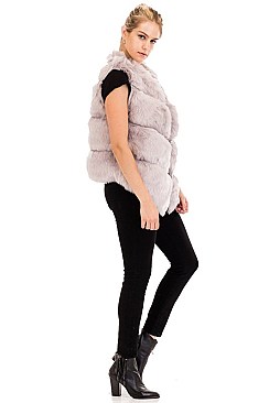 Elegant Soft Fur Vest